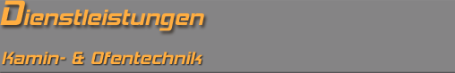 Dienstleistungen